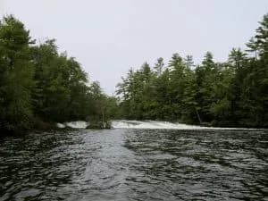 Cummings Preserve Trailhead swimming hole near Gorham, Maine
