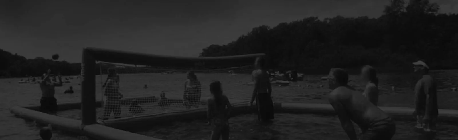 Evergreen Campsites & Resort swimming hole near Wild Rose, Wisconsin