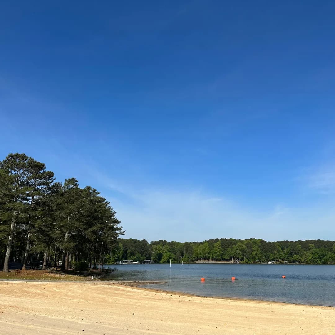 Dallas Landing Park swimming hole near Acworth, Georgia