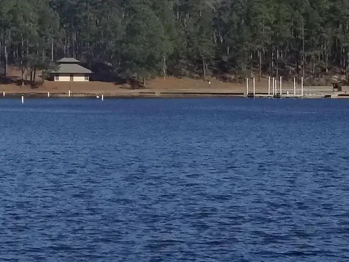 Turkey Fork Recreation Area swimming hole near Richton, Mississippi