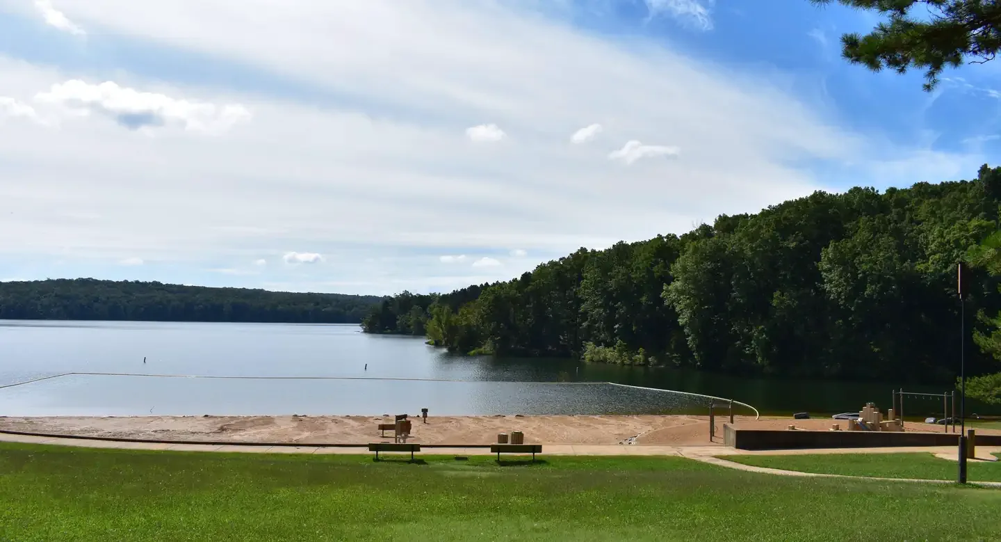 Council Bluff beach swimming hole near Belleview, Missouri