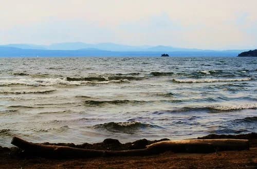 South Hero/ White's Beach swimming hole near South Hero, Vermont