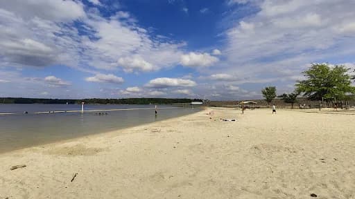 Old Bridge Beach swimming hole near East Prentiss, Mississippi